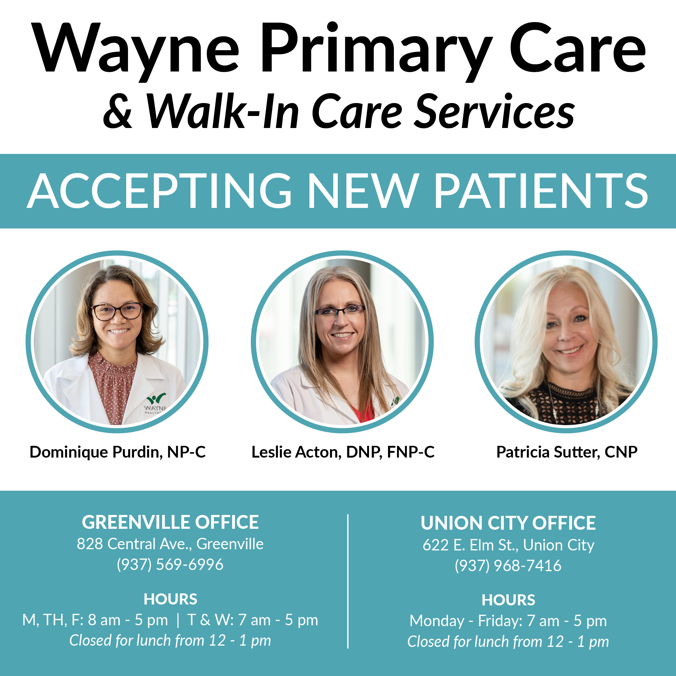 Wayne Primary Care and Walk-In Care Services
